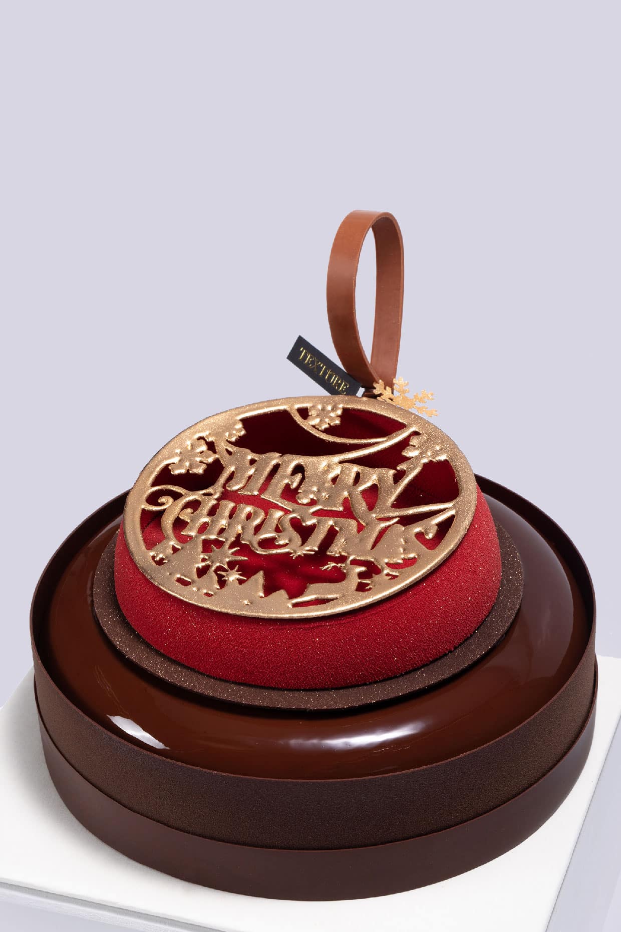Christmas Themed De Noix Cake