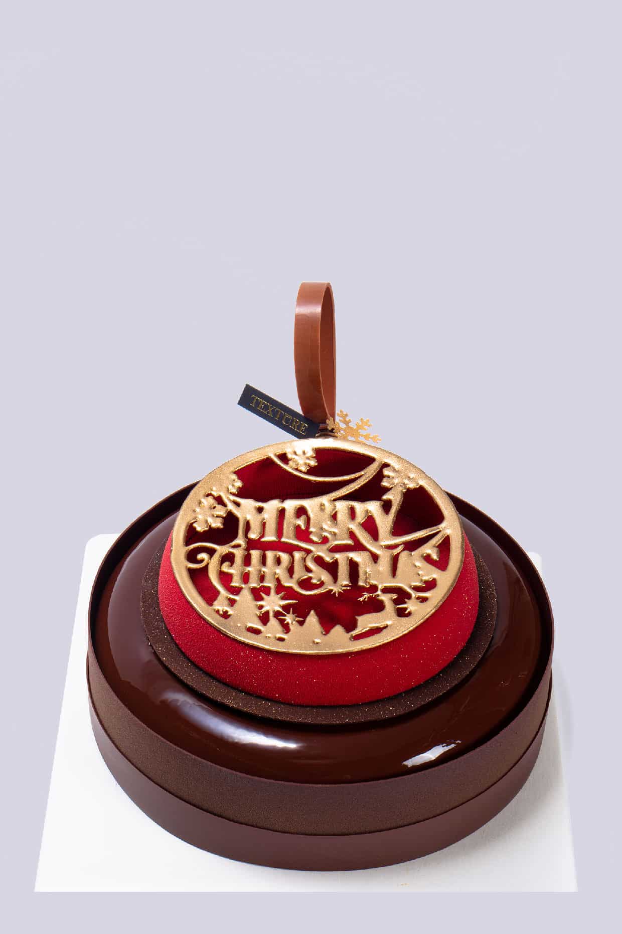 Christmas Themed De Noix Cake